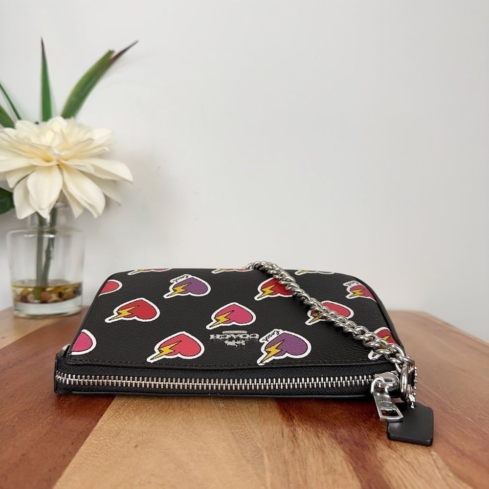 NWT Coach‎ Nolita 19 With Heart Bolt Print - Picture 4 of 6